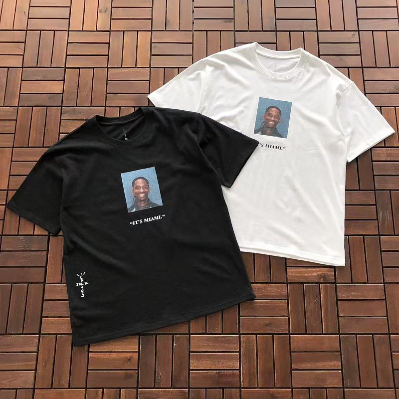 ~79 TRAVIS SCOTT T-SHIRT 77052210 (Im 185CM 70KG Iwear Size M In The Photo), photo 1