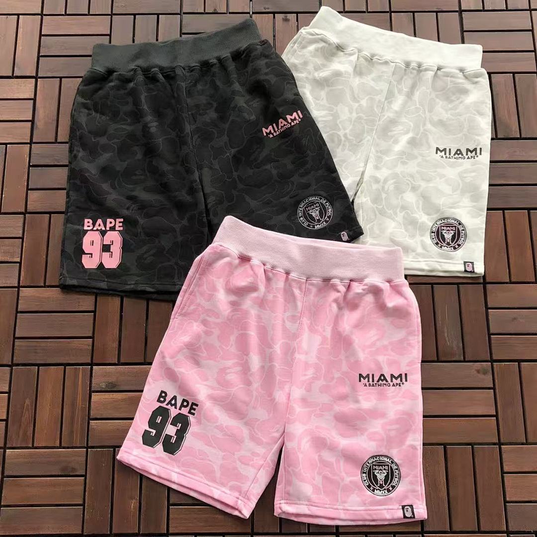 Bape ~119 BAPE & INTER MIAMI SHORTS 55040763 (Im 185CM 80KG Iwear Size M In The Photo), photo 1