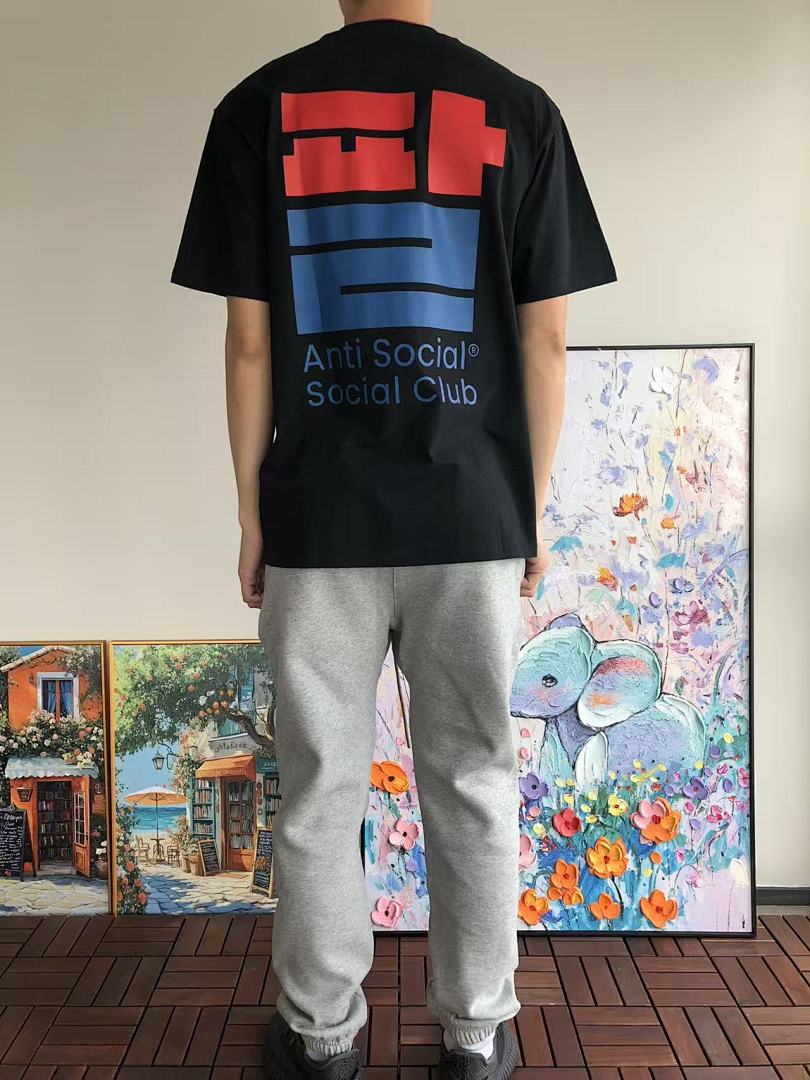 On Running ~85 ANTI SOCIAL CLUB T-SHIRT 11092920 (Im 180CM 68KG Iwear Size L In The Photo) - Image 4