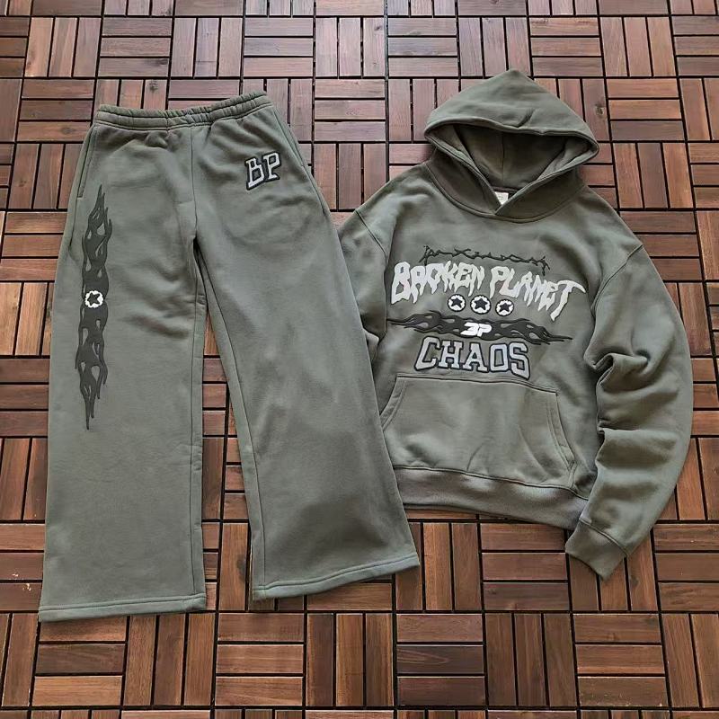 Other TOP~ 129 PANTS~ BROKEN PLANET HOODIE TROUSERS, photo 1