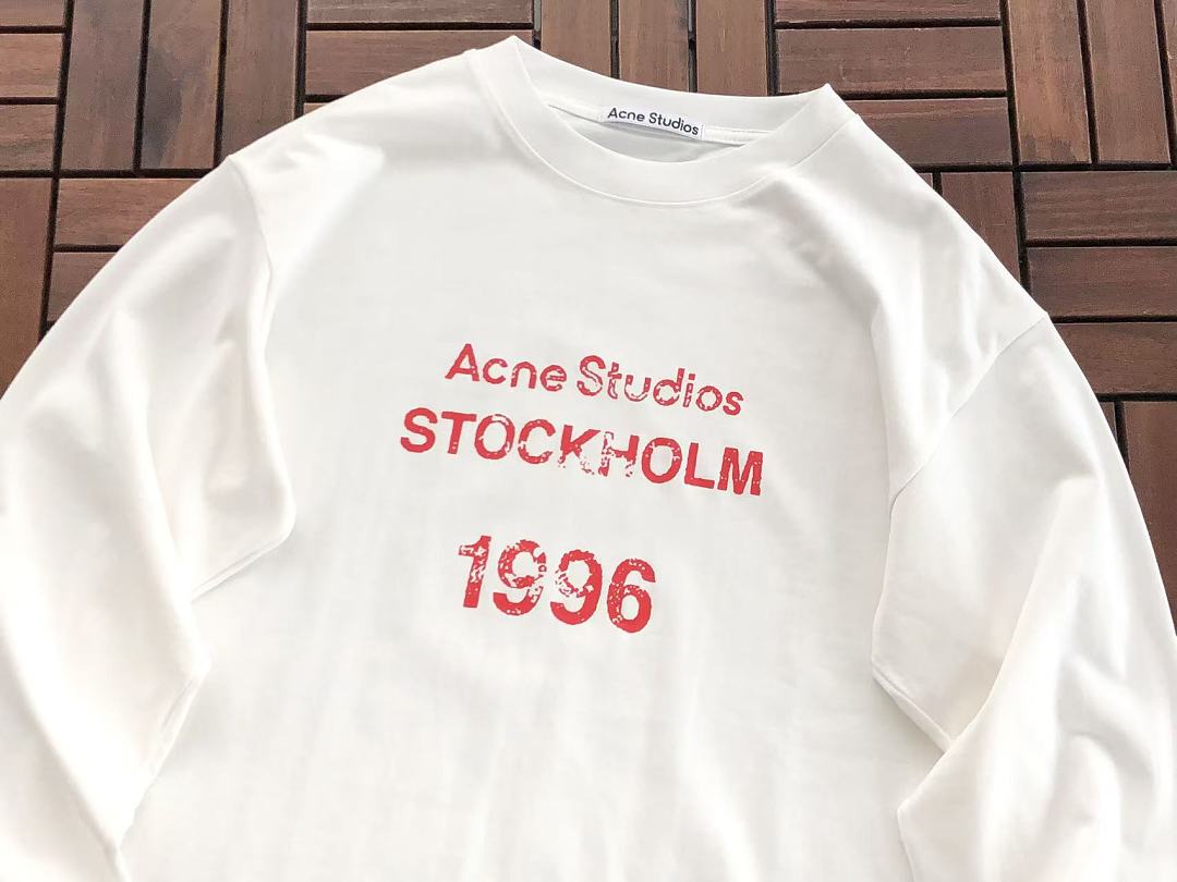 Other ~139 ACNE STUDIOS LONG-SLEEVE 66080434 (Im 185CM 70KG Iwear Size L In The Photo) - Image 14