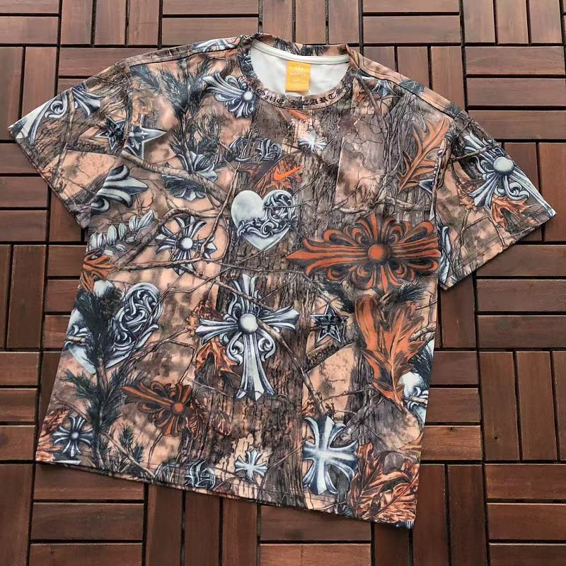 Chanel ~109 N🔥C🔥A & CH🔥OM🔥 HE🔥RTS N🔥K🔥T-SHIRT 77061560 (Im 185CM 70KG Iwear Size M In The Photo), photo 1