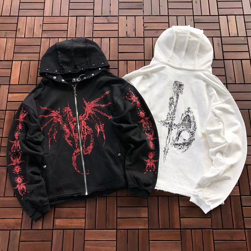 Christian Louboutin Christian Louboutin ~249 THUG CLUB HOODIE 11101014 (Im 180CM 68KG Iwear Size 1 In The Photo), photo 1