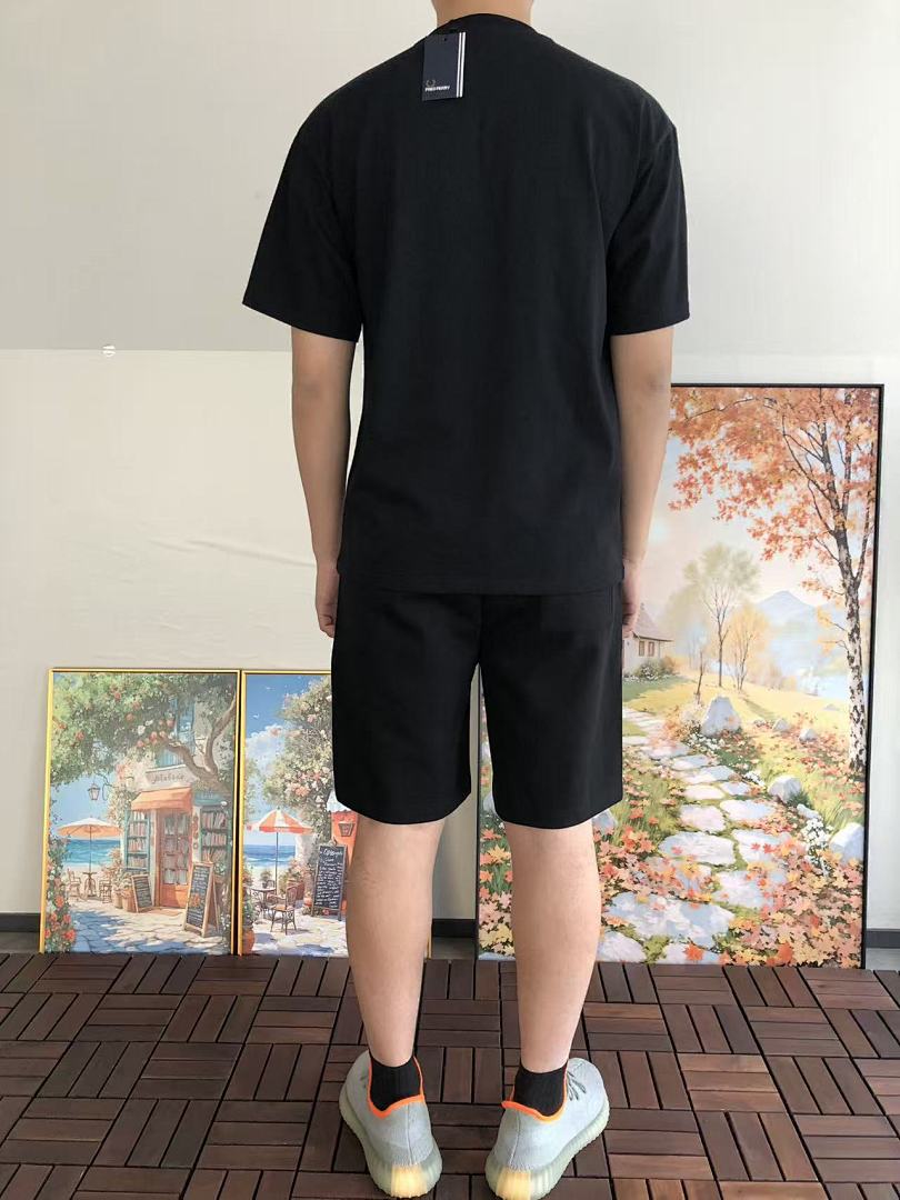Other ~85 FRED PERRY T-SHIRT 66011913 (Im 185CM 80KG Iwear Size L In The Photo) - Image 5