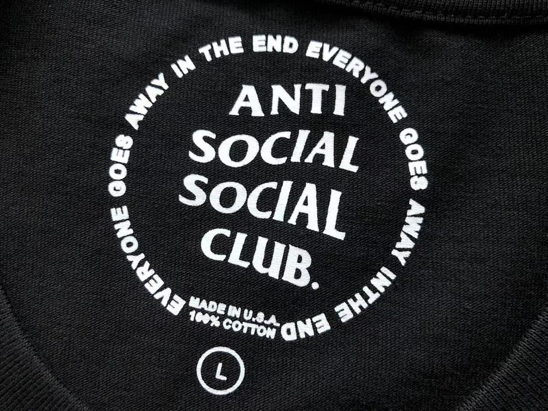 On Running ~85 ANTI SOCIAL CLUB T-SHIRT 55020639 (Im 185CM 70KG Iwear Size L In The Photo) - Image 20