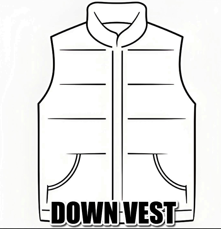 Other DOWN VEST (Velvet, photo 1