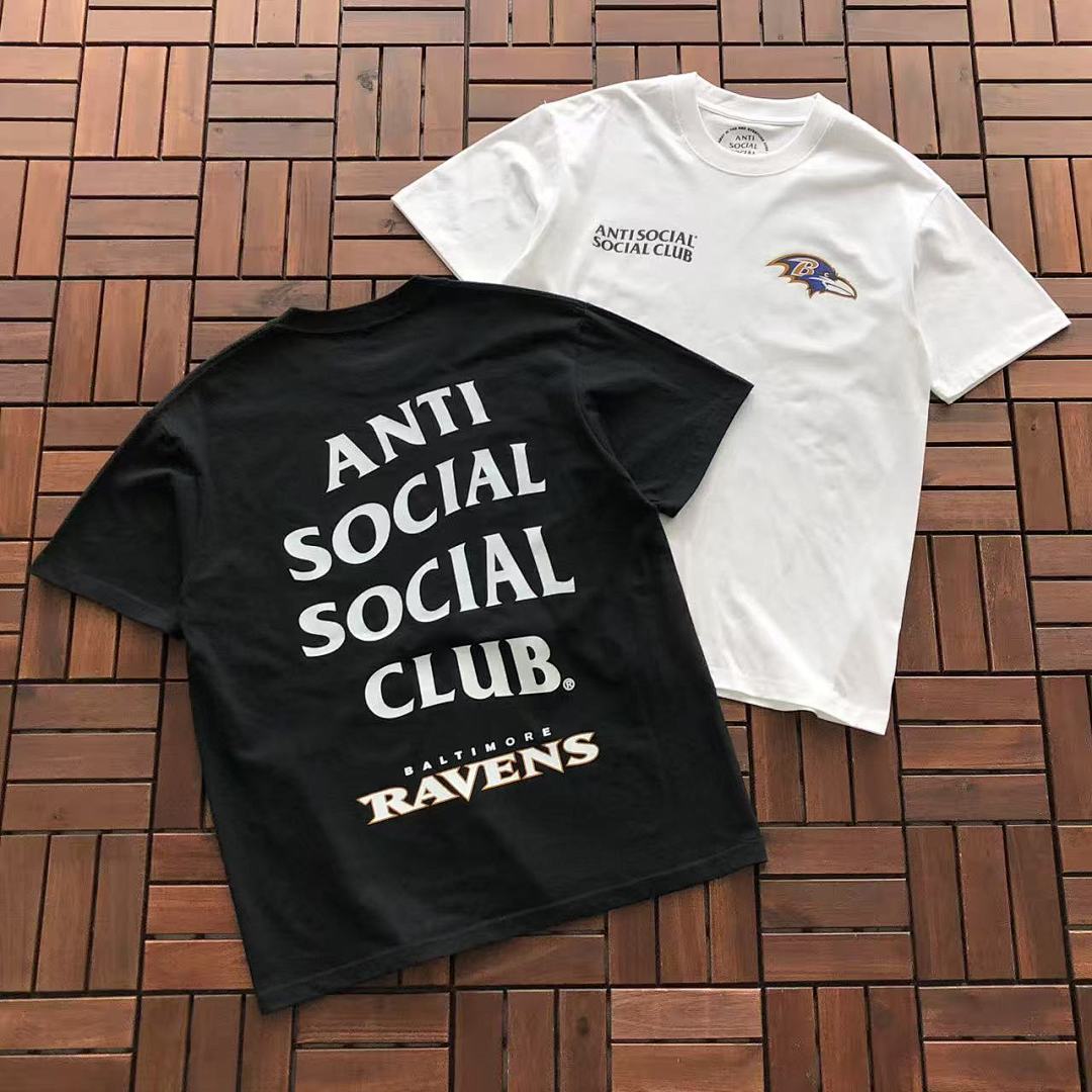 On Running ~ 85 ANTI SOCIAL CLUB T-SHIRT 55041112 (Im 185CM 70KG Iwear Size M In The Photo)