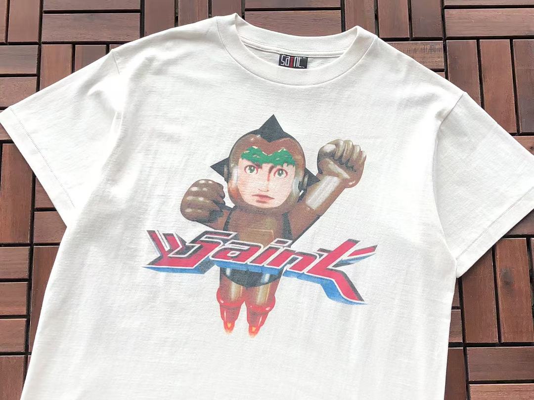 Other 🔥1:1🔥~125 SAINT MICHAEL T-SHIRT 77070726 (Im 185CM 80KG Iwear Size M In The Photo) - Image 9