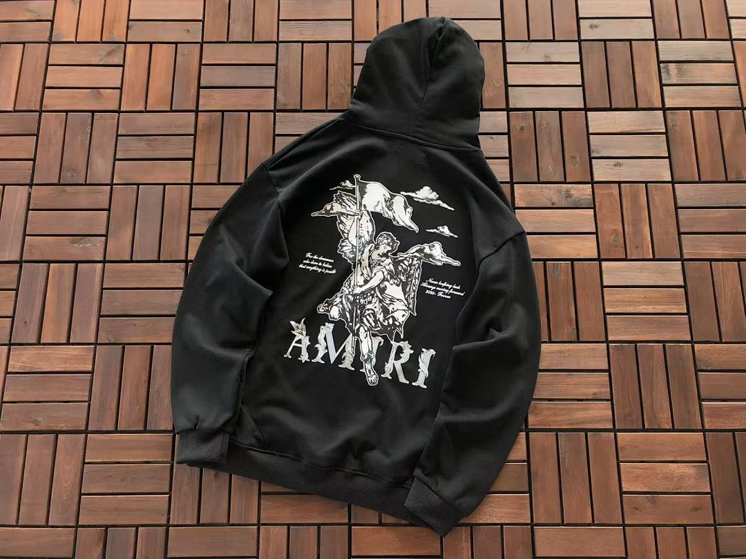 AMIRI ~139 AMIRI HOODIE 33111702 (Im 185CM 80KG Iwear Size M In The Photo) - Image 5