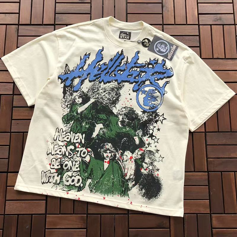 ~79 HELLSTAR T-SHIRT 33120467 (Im 180CM 68KG Iwear Size XL In The Photo), photo 1