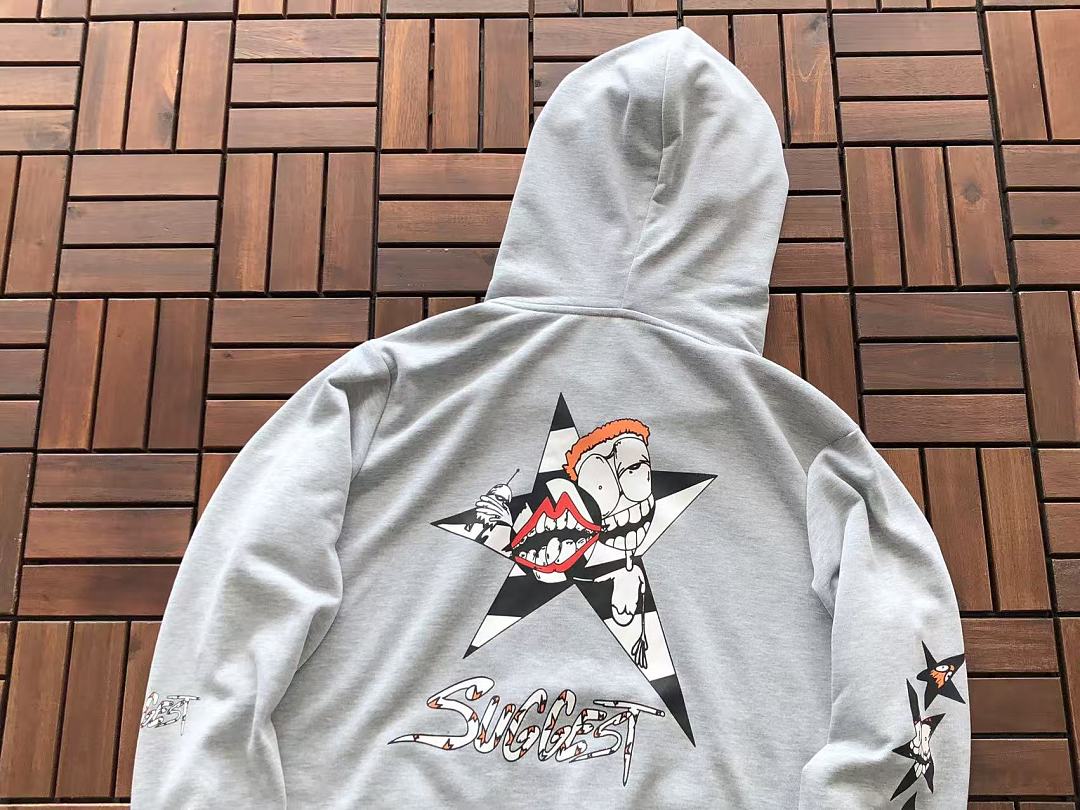 Other ~149 CH🔥OM🔥 HE🔥RTS HOODIE 33120513 (Im 176CM 58KG Iwear Size M In The Photo) - Image 6