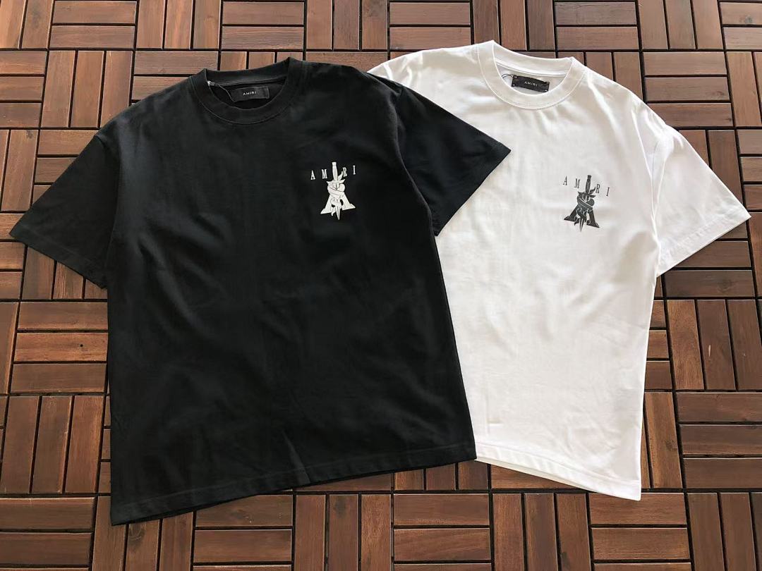 AMIRI ~85 AMIRI T-SHIRT 33112371 (Im 176CM 58KG Iwear Size M In The Photo) - Image 7