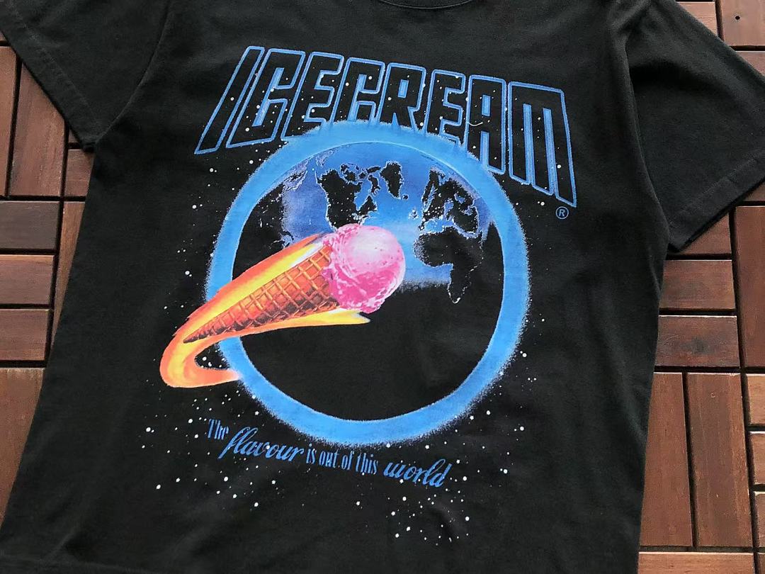 On Running ~95 ICECREAM T-SHIRT 55070156 (Im 185CM 70KG Iwear Size M In The Photo) - Image 9