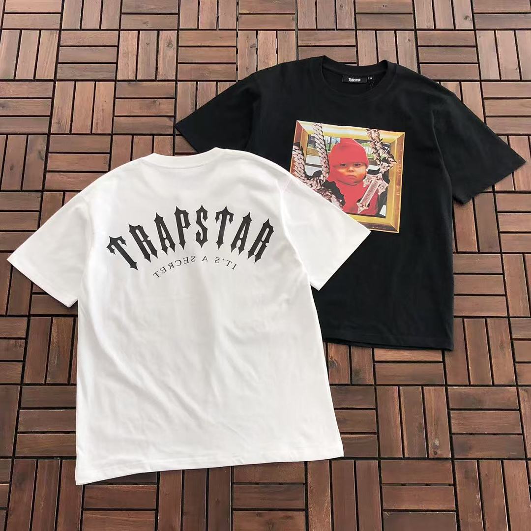 ~79 TRAPSTAR -T-SHIRT 77042182 (Im 185CM 80KG Iwear Size M In The Photo), photo 1