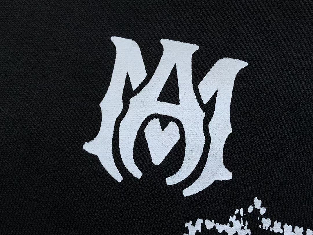 AMIRI ~159 AMIRI HOODIE 33111721 (Im 180CM 68KG Iwear Size M In The Photo) - Image 11