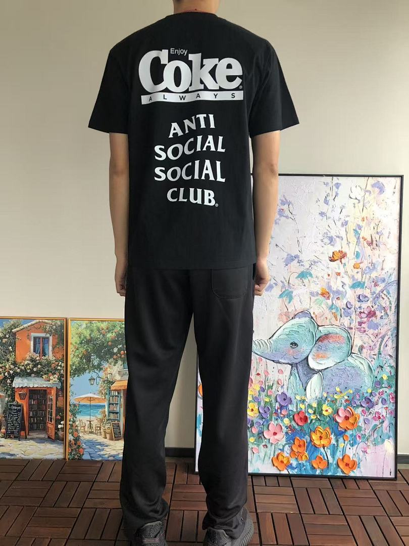 On Running ~85 ANTI SOCIAL CLUB T-SHIRT 11092889 (Im 180CM 68KG Iwear Size M In The Photo) - Image 4