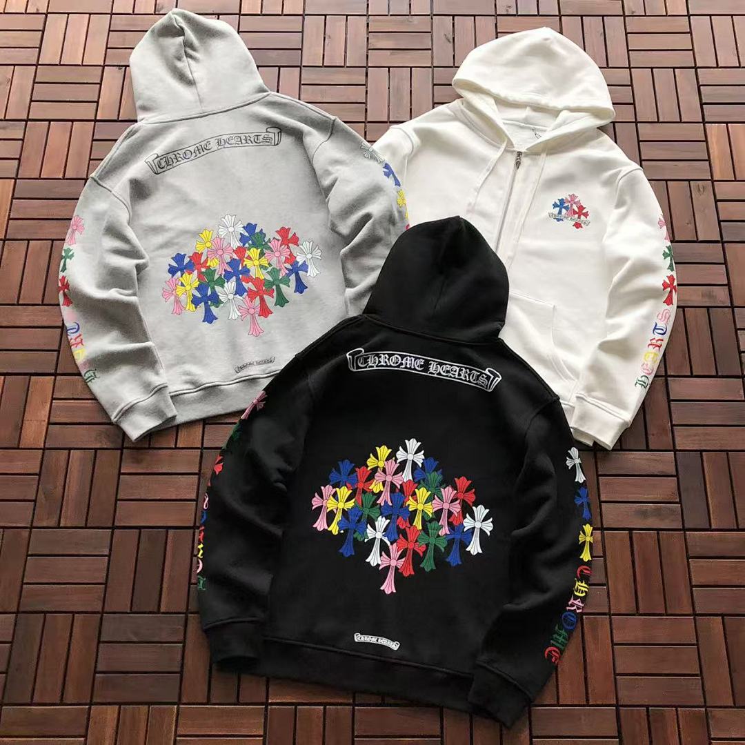 Chanel Chanel ~229 CH🔥OM🔥 HE🔥RTS HOODIE FLEECE 55022736 (Im 180CM 68KG Iwear Size L In The Photo), photo 1