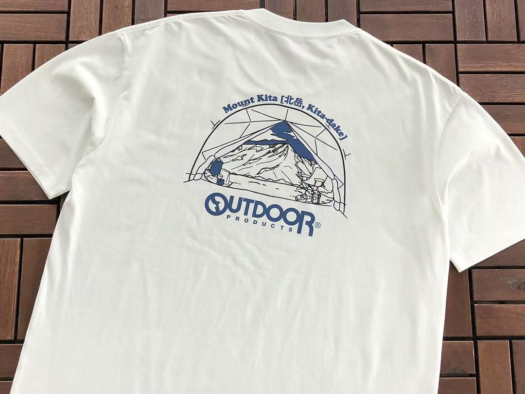 On Running ¥~79 OUTDOOR PRODUCTS T-SHIRT 55052621 (Im 185CM 80KG Iwear Size L In The Photo) - Image 15
