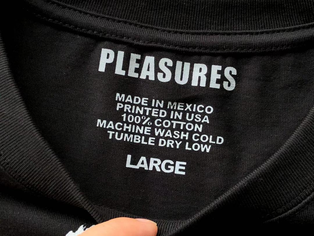 On Running ~95 PLEASURES T-SHIRT 11072458 (Im 170CM 60KG Iwear Size L In The Photo) - Image 15