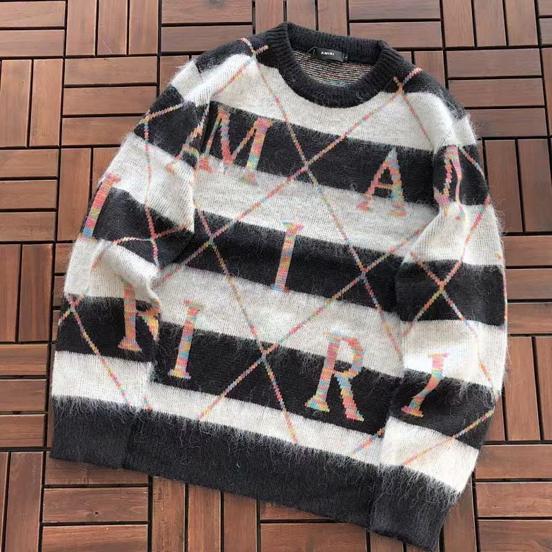 AMIRI ~169 AMIRI SWEATER 33121733 (Im 180CM 68KG Iwear Size L In The Photo)
