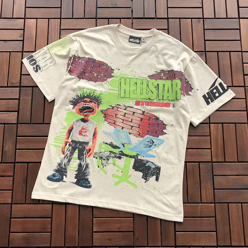 ~109 HELLSTAR T-SHIRT 66030413 (Im 176CM 58KG Iwear Size M In The Photo), photo 1