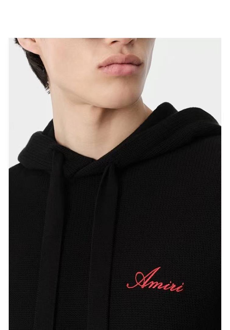 AMIRI ~179 AMIRI HOODIE SWEATER 77010937 (Im 176CM 58KG Iwear Size M In The Photo) - Image 7