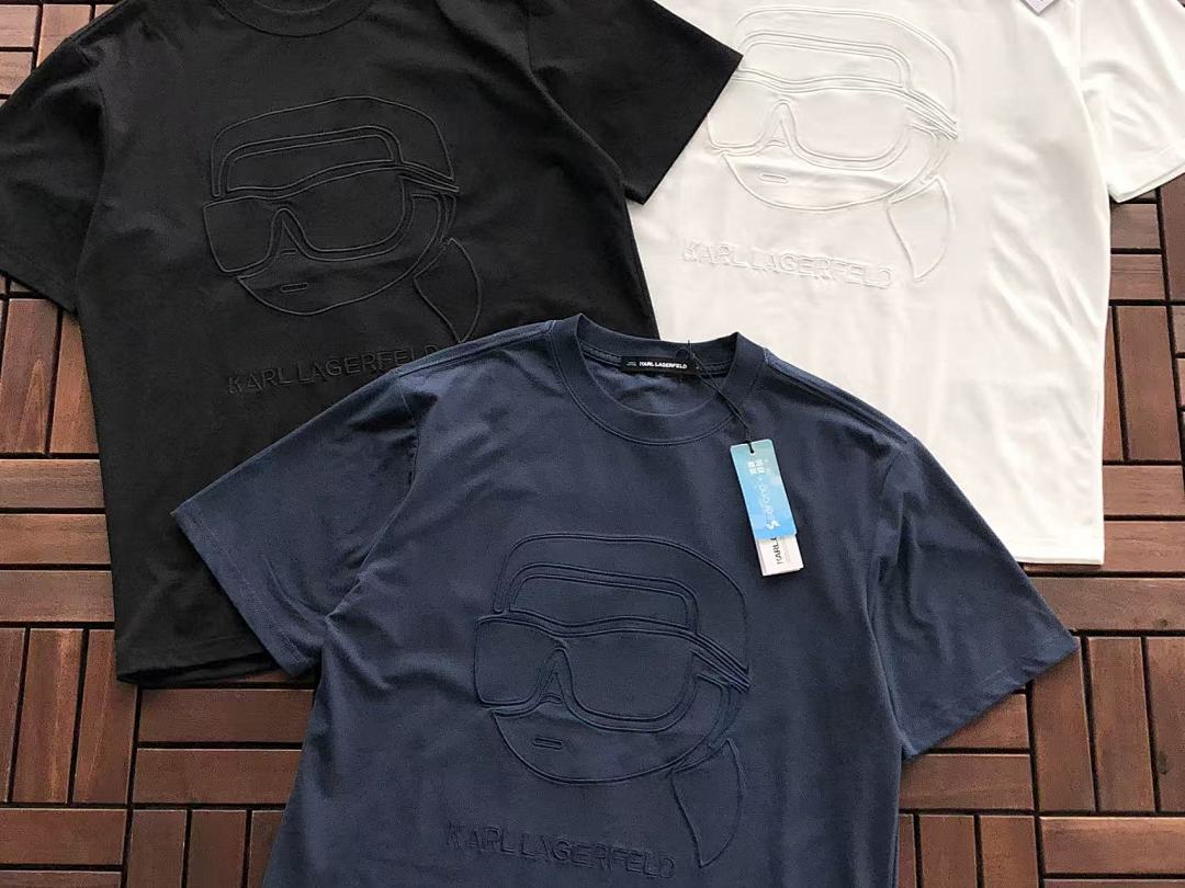 Other ~135 KARL LAGERFELD T-SHIRT 55040715 (Im 185CM 80KG Iwear Size M In The Photo) - Image 6