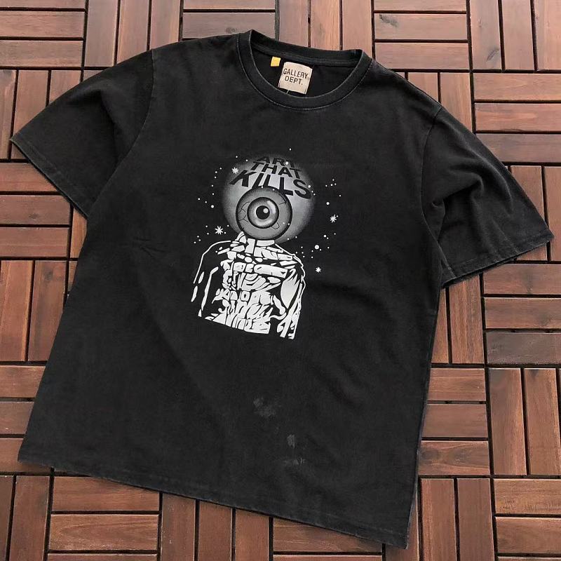 ~86 GALLERY DEPT T-SHIRT 77042625 (Im 176CM 58KG Iwear Size M In The Photo), photo 1