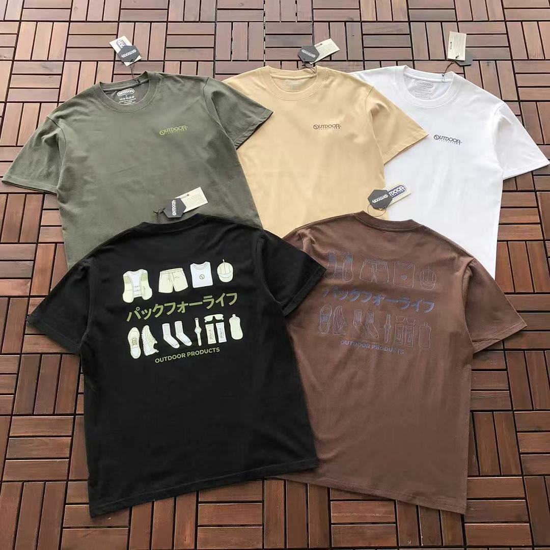 On Running ¥~89 OUTDOOR PRODUCTS T-SHIRT 55052619 (Im 185CM 80KG Iwear Size M In The Photo)
