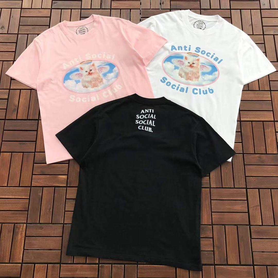On Running ~85 ANTI SOCIAL CLUB T-SHIRT 55041289 (Im 185CM 70KG Iwear Size M In The Photo)