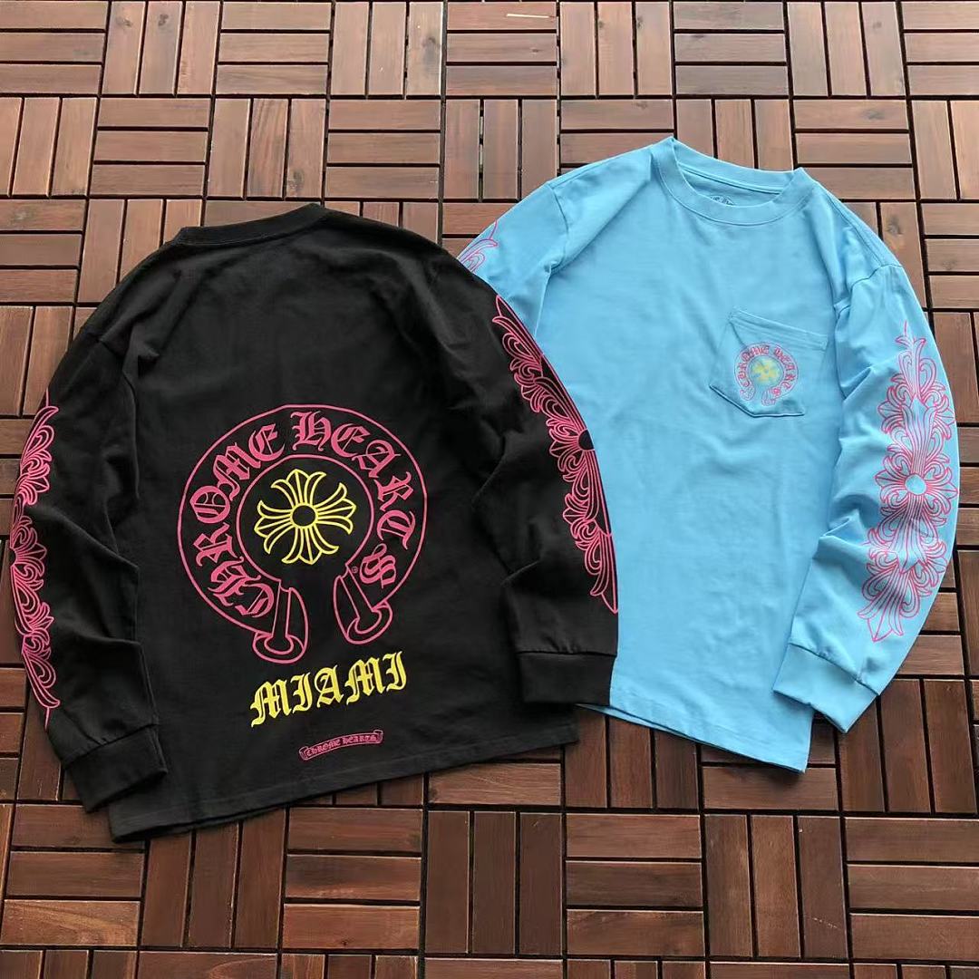 Chanel ~ 119 CH🔥OM🔥 HE🔥RTS LONG-SLEEVE 77083119 (Im 185CM 70KG Iwear Size M In The Photo), photo 1