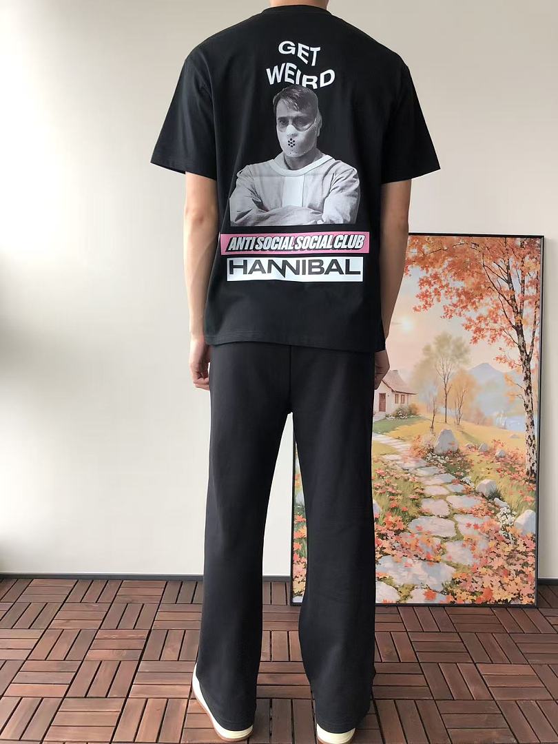 On Running ~85 ANTI SOCIAL CLUB T-SHIRT 55041539 (Im 180CM 68KG Iwear Size M In The Photo) - Image 5