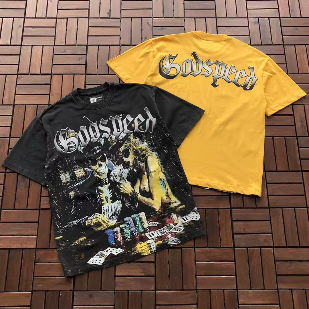 BLACK~89 YELLOW~85 GODSPEED T-SHIRT 77040640 (Im 176CM 58KG Iwear Size M In The Photo), photo 1