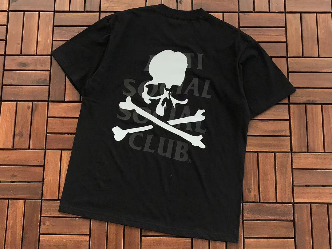 On Running ~85 ANTI SOCIAL CLUB & MASTERMIND T-SHIRT 55041292 (Im 185CM 70KG Iwear Size M In The Photo) - Image 14