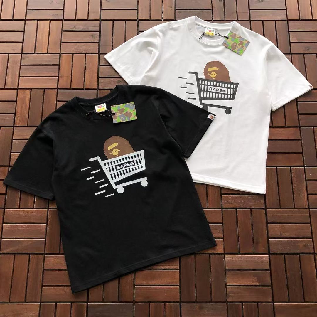 Bape ~95 BAPE T-SHIRT 55050835 (Im 185CM 70KG Iwear Size S In The Photo), photo 1