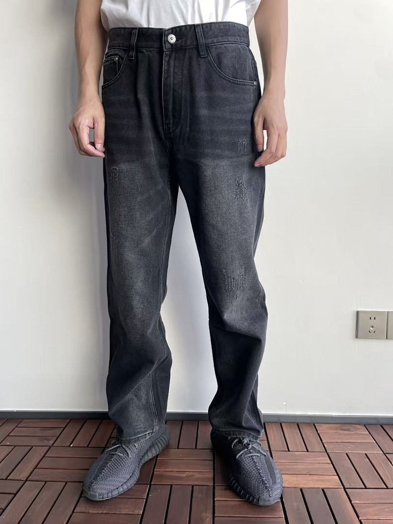 Other ~225 CH🔥OM🔥 HE🔥RTS JEANS 22092634 (Im 180CM 68KG Iwear Size 33 In The Photo) - Image 3