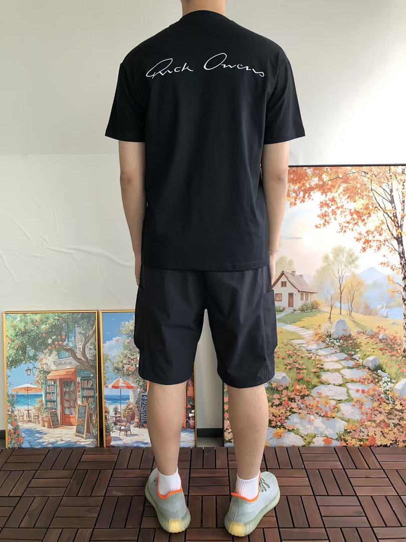 On Running ~79 ST🔥S🔥Y & RICK OWENS T-SHIRT 55032353 (Im 185CM 80KG Iwear Size L In The Photo) - Image 5