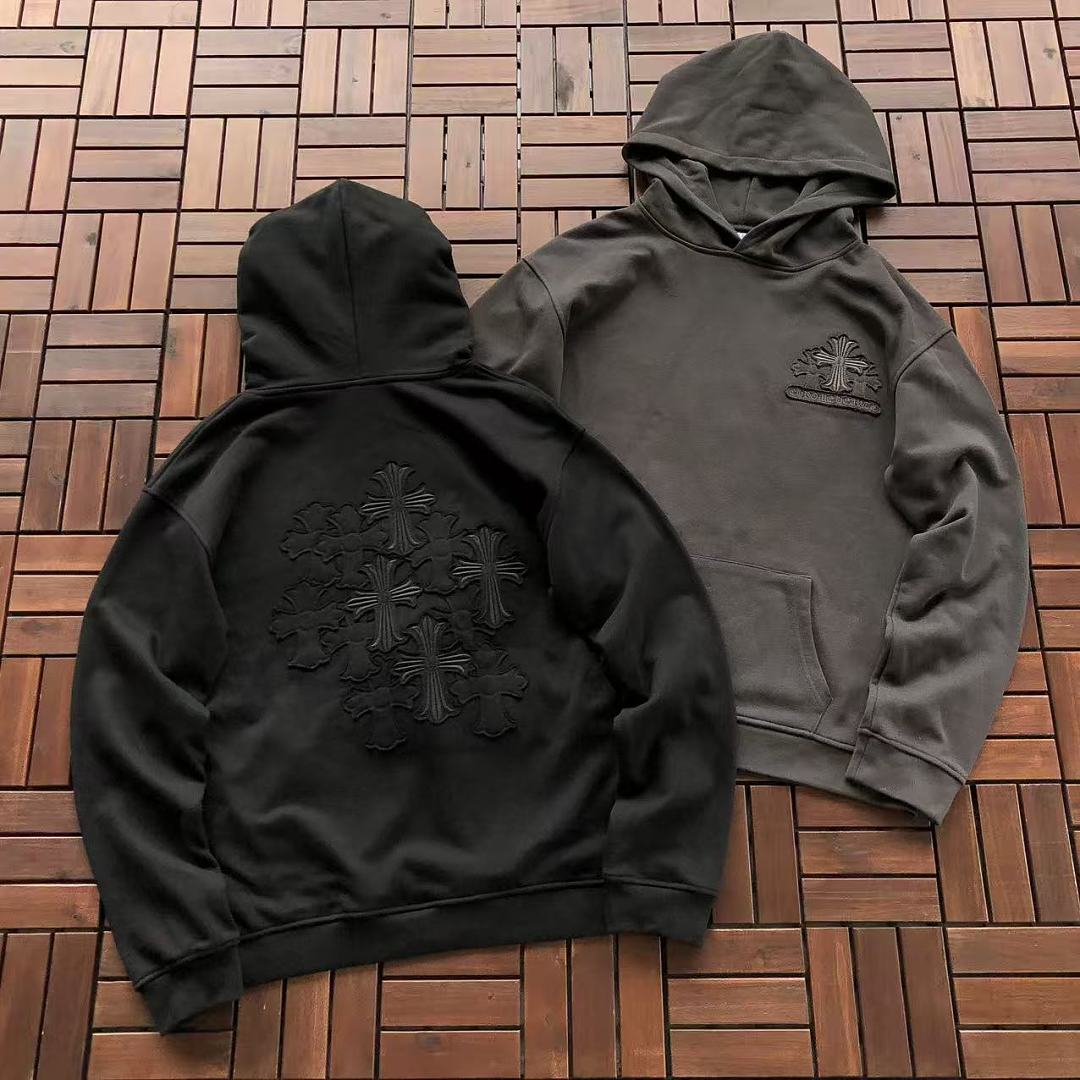 Other ~226 CH🔥OM🔥 HE🔥RTS HOODIE 77091022 (Im 185CM 70KG Iwear Size M In The Photo)