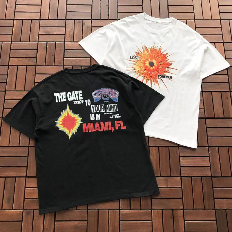 ~79 TRAVIS SCOTT T-SHIRT 77042133 (Im 185CM 80KG Iwear Size M In The Photo), photo 1