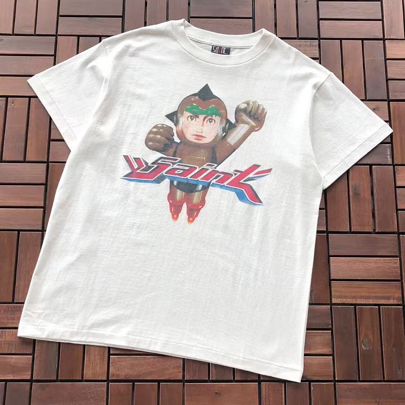 Other π₯1:1π₯~125 SAINT MICHAEL T-SHIRT 77070726 (Im 185CM 80KG Iwear Size M In The Photo)
