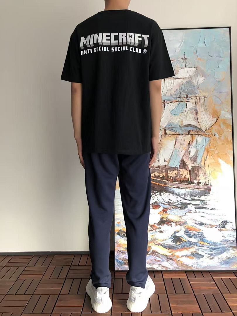 On Running ~85 ANTI SOCIAL CLUB T-SHIRT 11112811 (Im 176CM 58KG Iwear Size M In The Photo) - Image 4