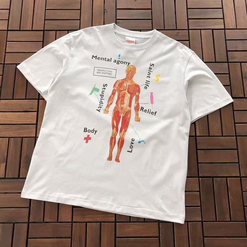 Chanel ~85 SAINT MICHAEL T-SHIRT 77042718 (Im 185CM 70KG Iwear Size M In The Photo), photo 1