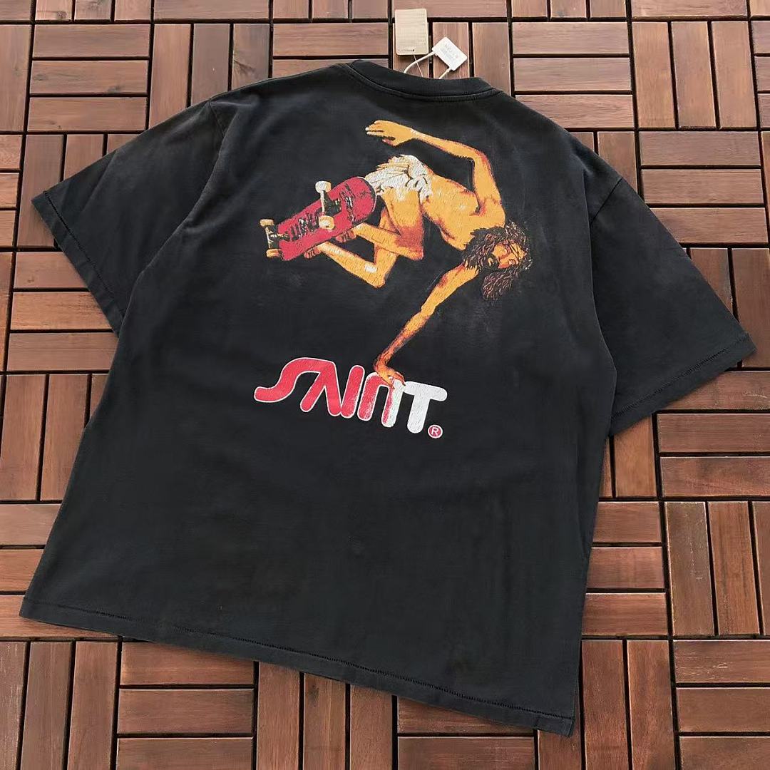 Chanel ~99 SAINT MICHAEL T-SHIRT 77061030 (Im 185CM 70KG Iwear Size M In The Photo), photo 1
