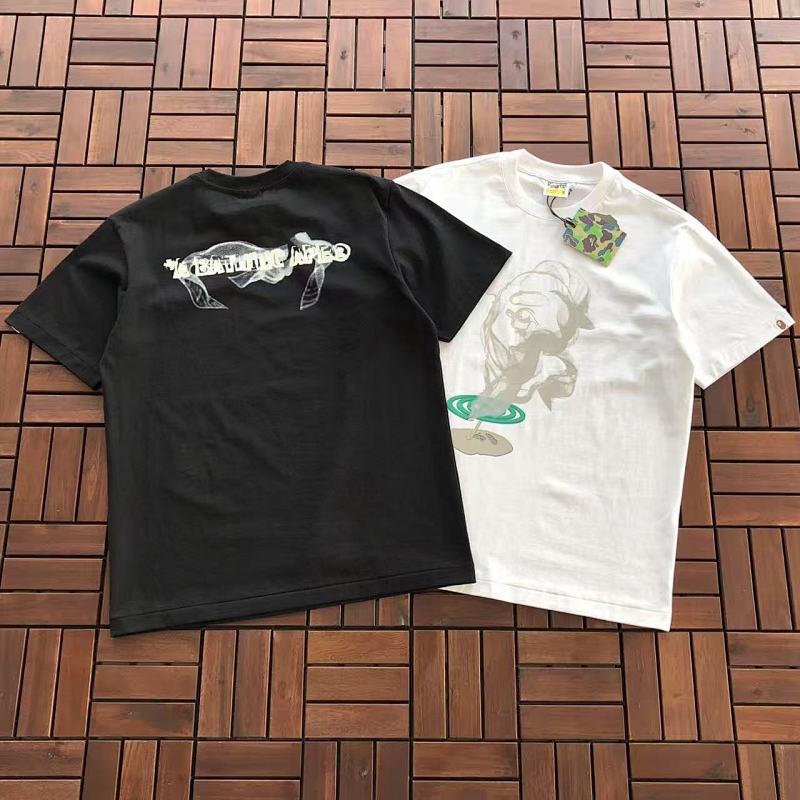 Bape Bape ~109 T-SHIRT 11120324 (Im 180CM 68KG Iwear Size M In The Photo), photo 1