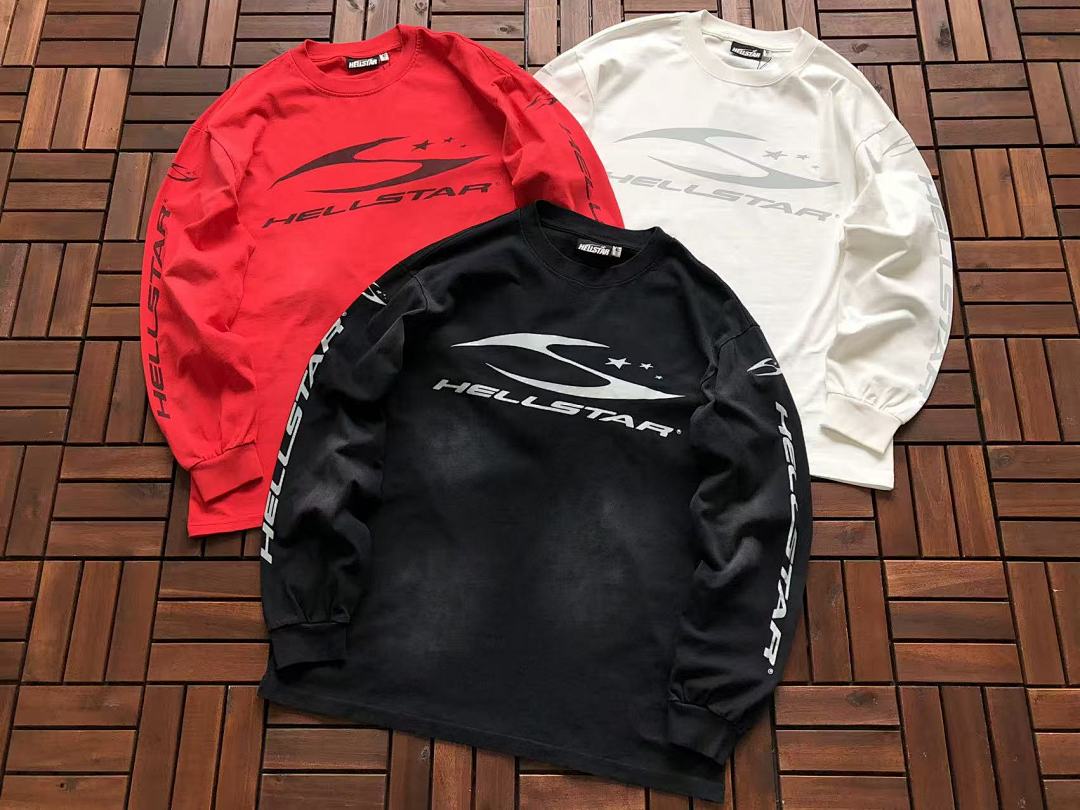 Other ~White 119 Black 129 Red HELLSTAR LONG-SLEEVE, photo 1