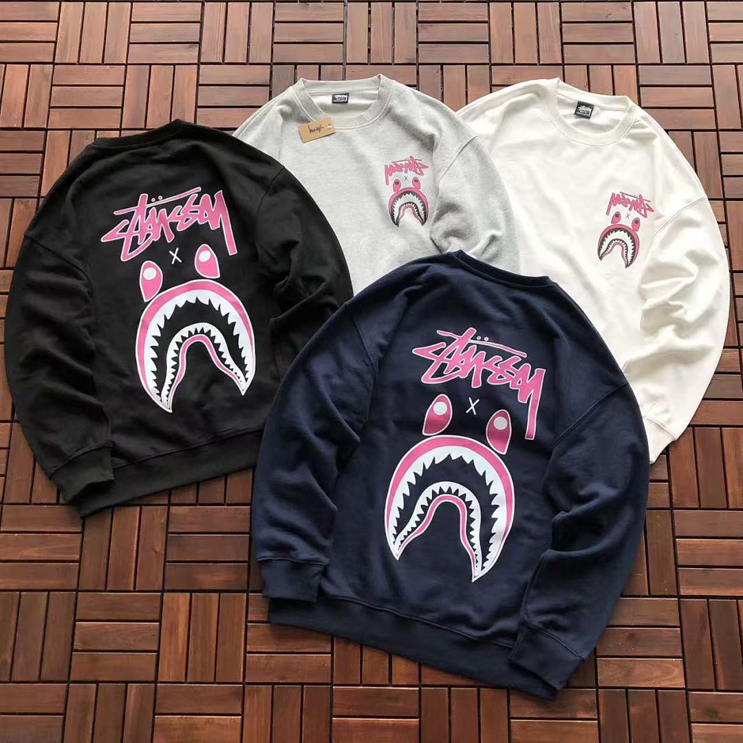 Bape ~119 ST🔥S🔥Y & BAPE SWEATER 11103136 (Im 176CM 58KG Iwear Size L In The Photo), photo 1