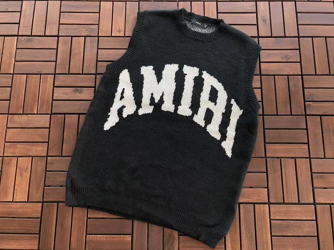 AMIRI ~179 AMIRI VEST SHORTS SWEATER 33121731 (Im 180CM 68KG Iwear Size XL In The Photo) - Image 9