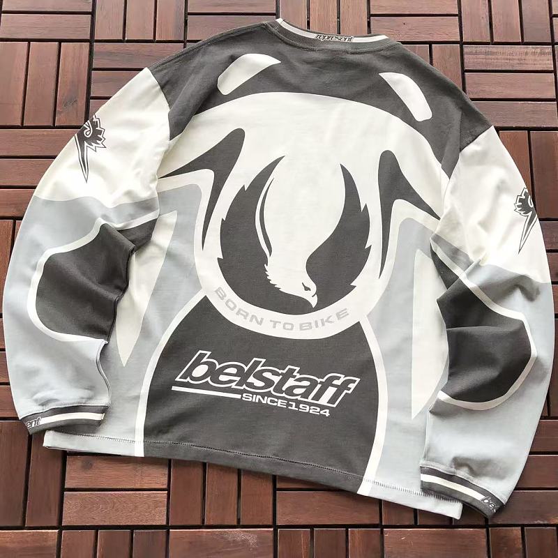On Running ~119 REPRESENT & BELSTAFF LONG-SLEEVE 77072047 (Im 185CM 80KG Iwear Size M In The Photo), photo 1