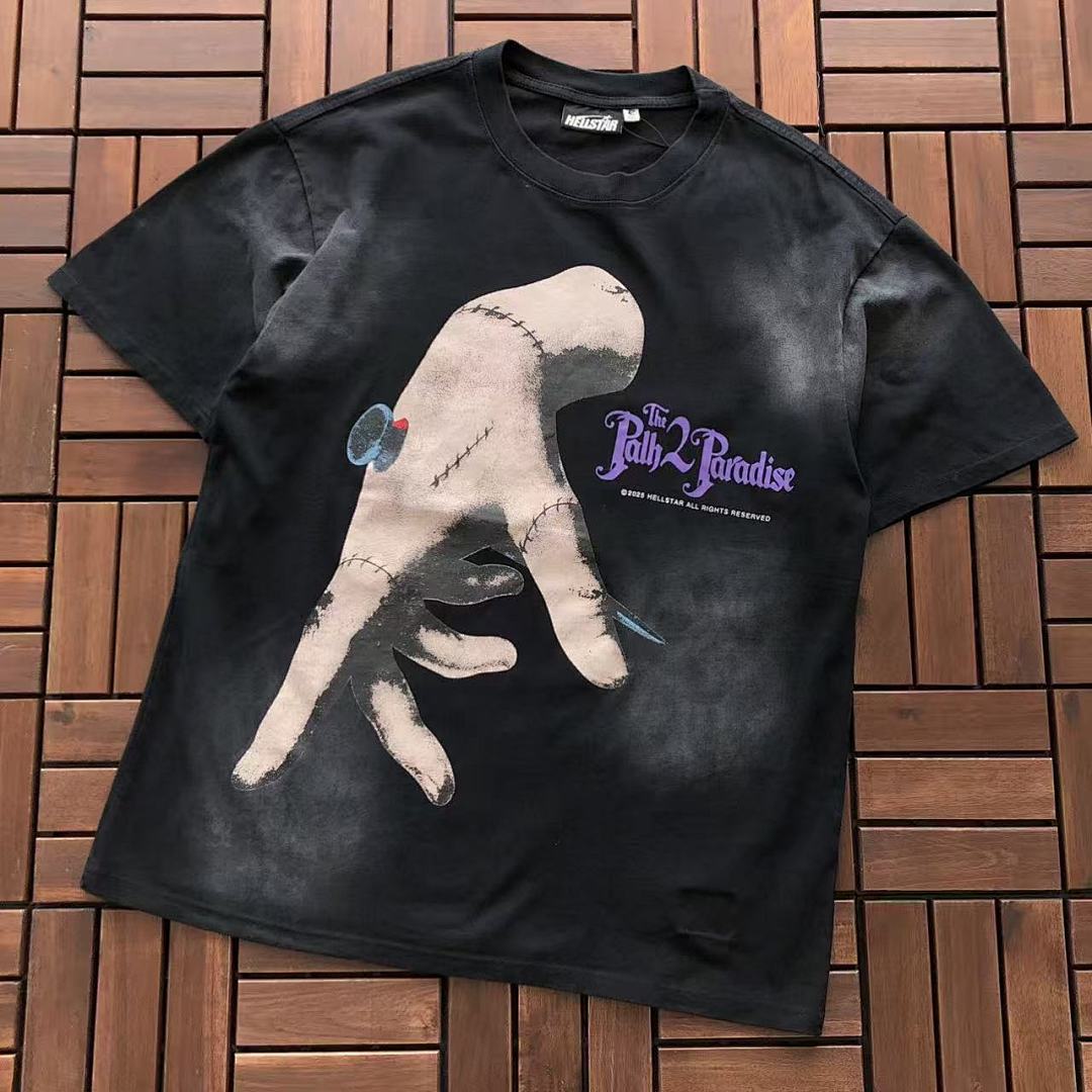 ~109 HELLSTAR T-SHIRT 11120403 (Im 176CM 58KG Iwear Size S In The Photo), photo 1