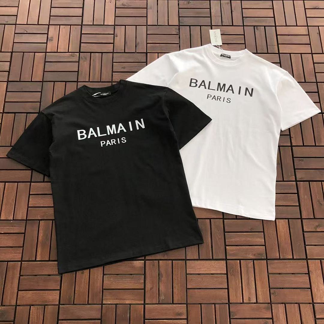 ~95 BALMAIN T-SHIRT 66010605 (Im 185CM 80KG Iwear Size S In The Photo), photo 1